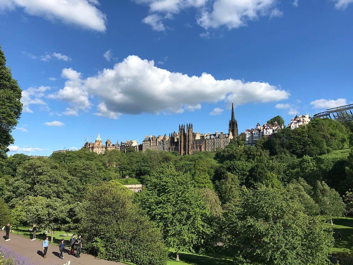 El tiempo en Edimburgo